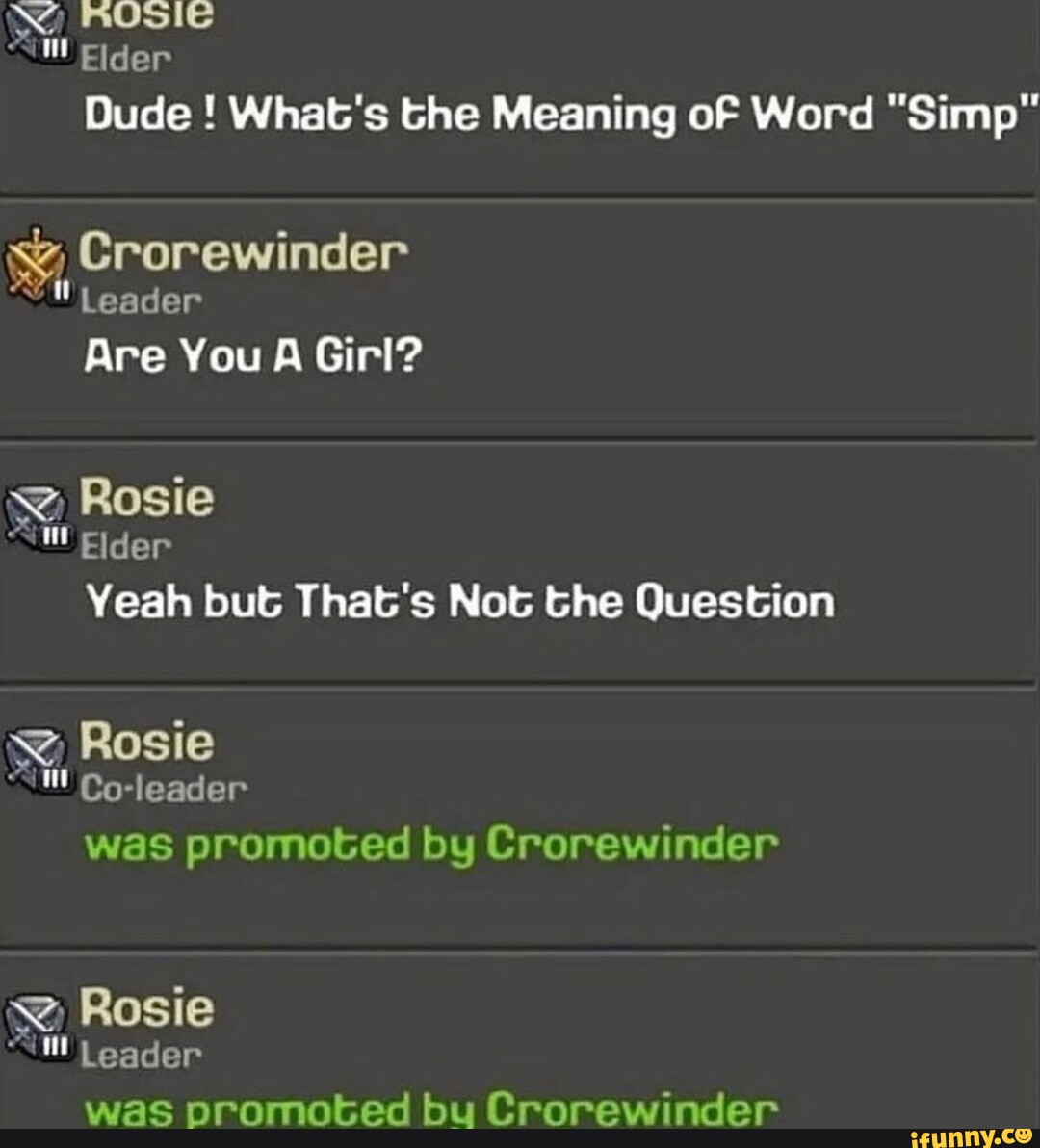 Crorewinder Memes Best Collection Of Funny Crorewinder Pictures On IFunny
