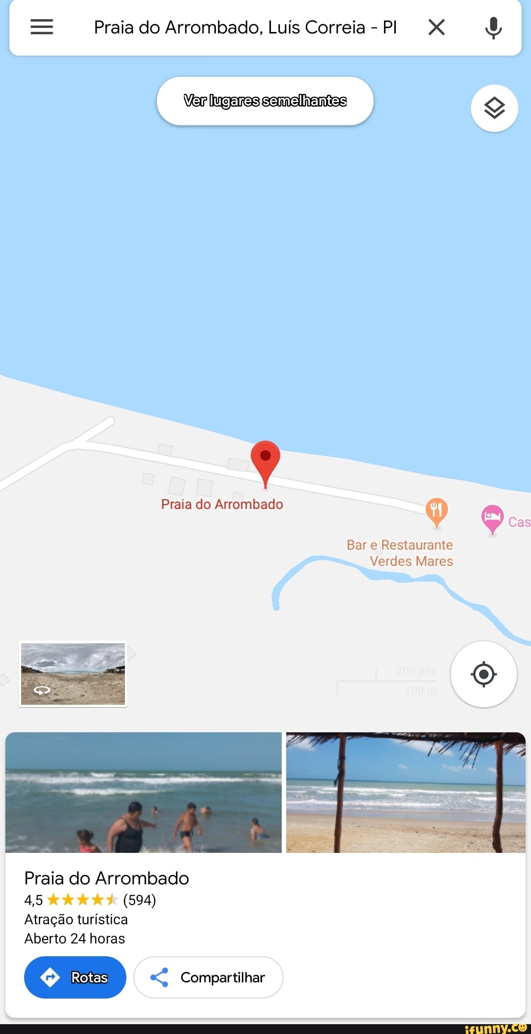 Praia do Arrombado, Luís Correia-PL X WF
9