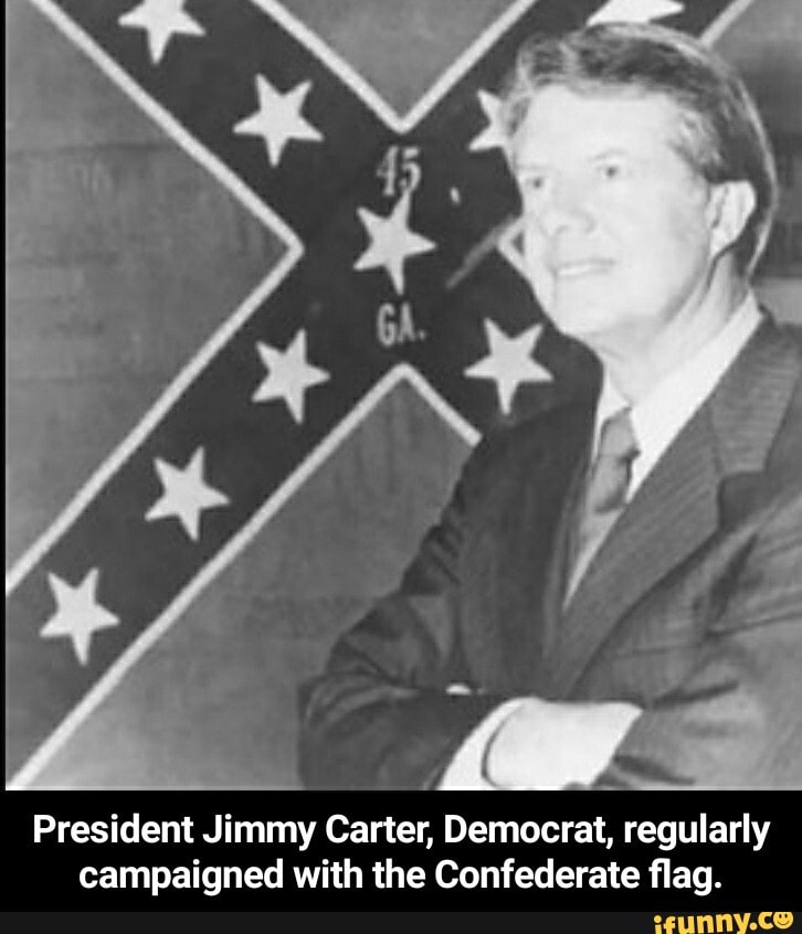 Ane President Jimmy Carter, Democrat, regularly campaigned with the