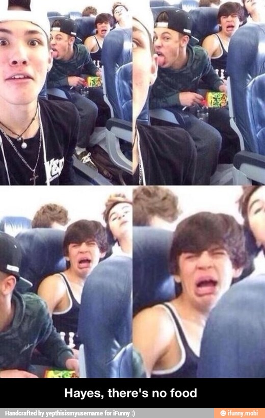 Hayes, there's no food - Hayes, there's no food