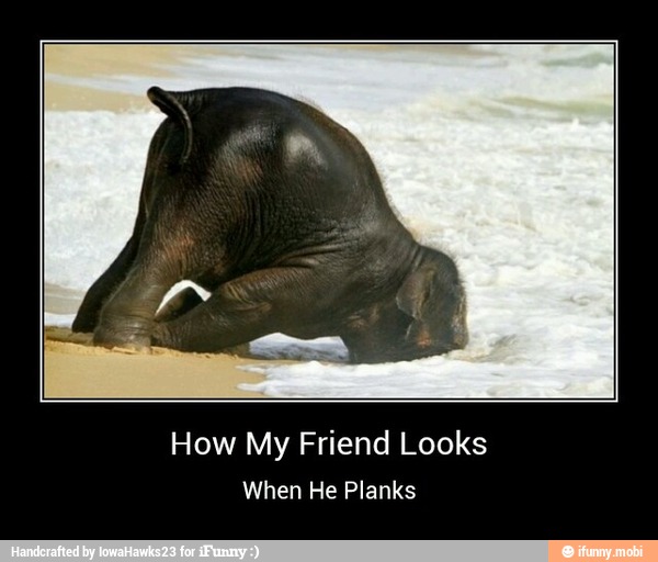How My Friend Looks
When He Planks - How My Friend Looks
When He Planks