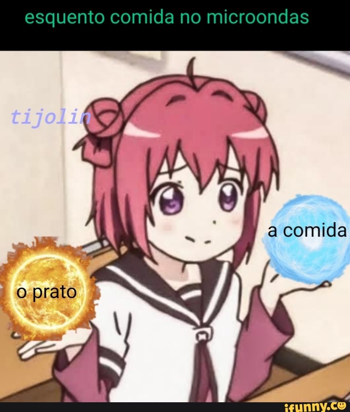 esquento comida no microondas
a comida