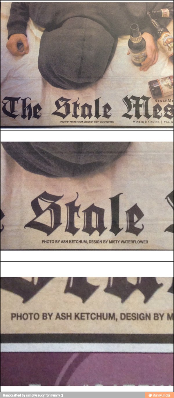 no A
PHOTO BY ASH KETCHUM, DESIGN BY M