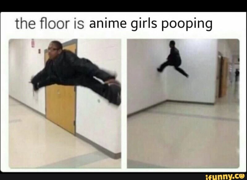 Girl Pooping On