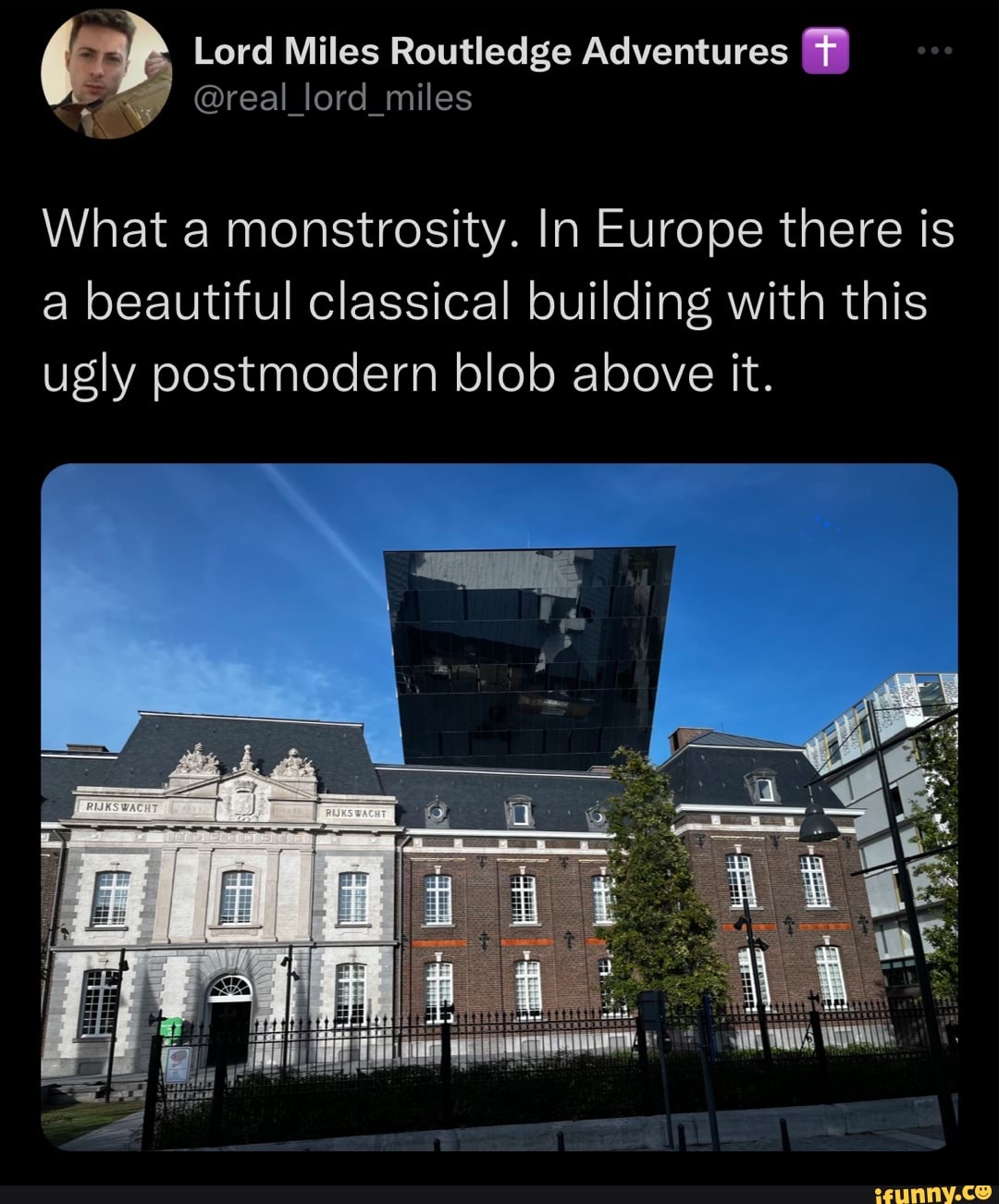 Lord Miles Routledge Adventures @real_lord_miles \What a monstrosity ...