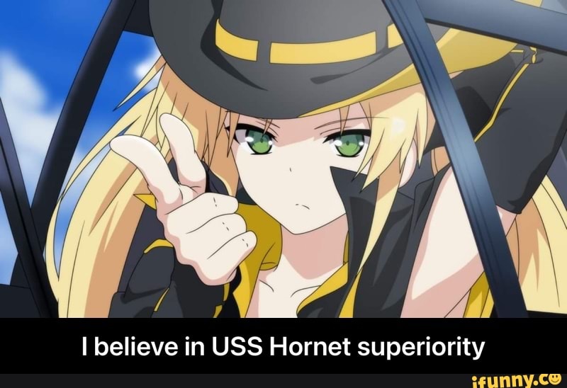 I believe in USS Hornet superiority - I believe in USS Hornet superiority
