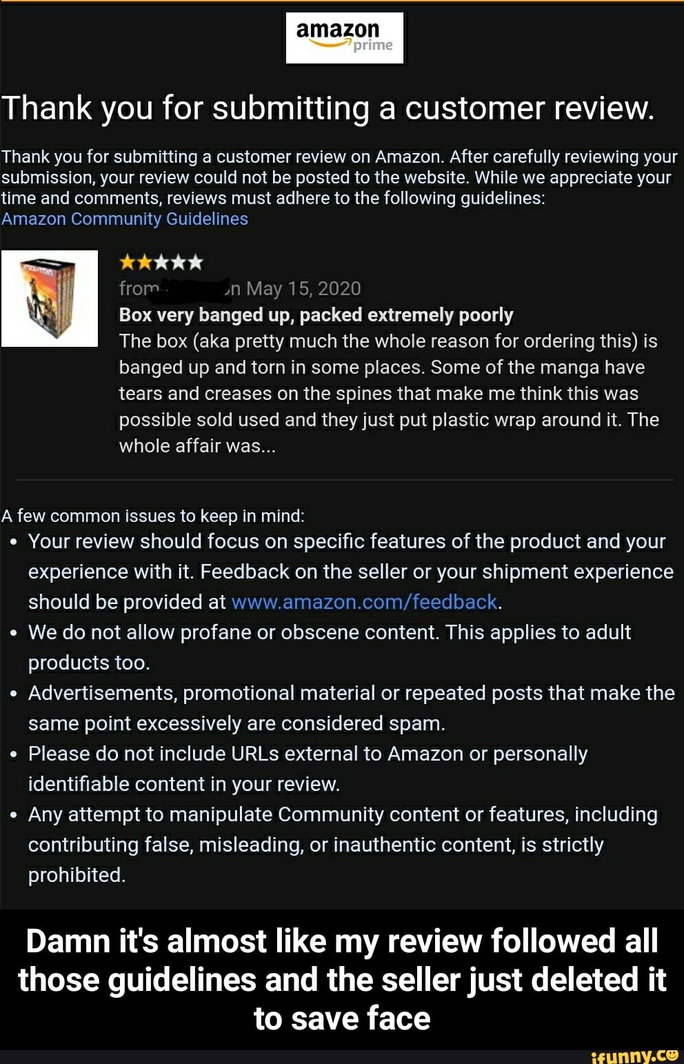 Thank you for submitting a customer review. Thank you for submitting a