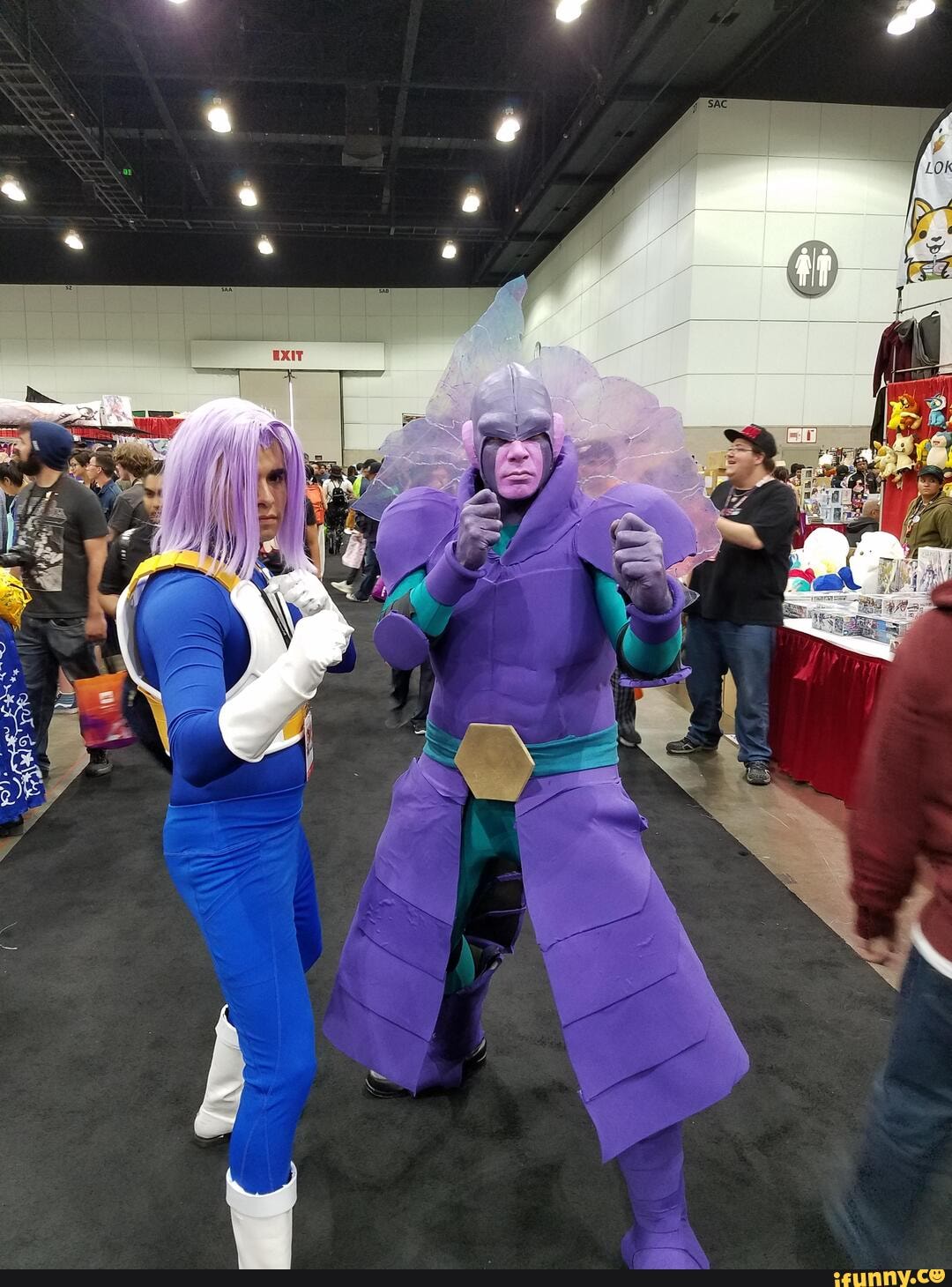 I made a Hit cosplay from Dragon Ball Super for Anime Expo. Even tried ...