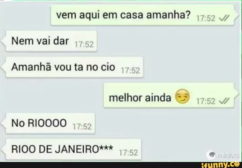 vem aqui em casa amanha?
Amanhã vou ta no cio
melhor ainda ©
RIOO DE JANEIRO***