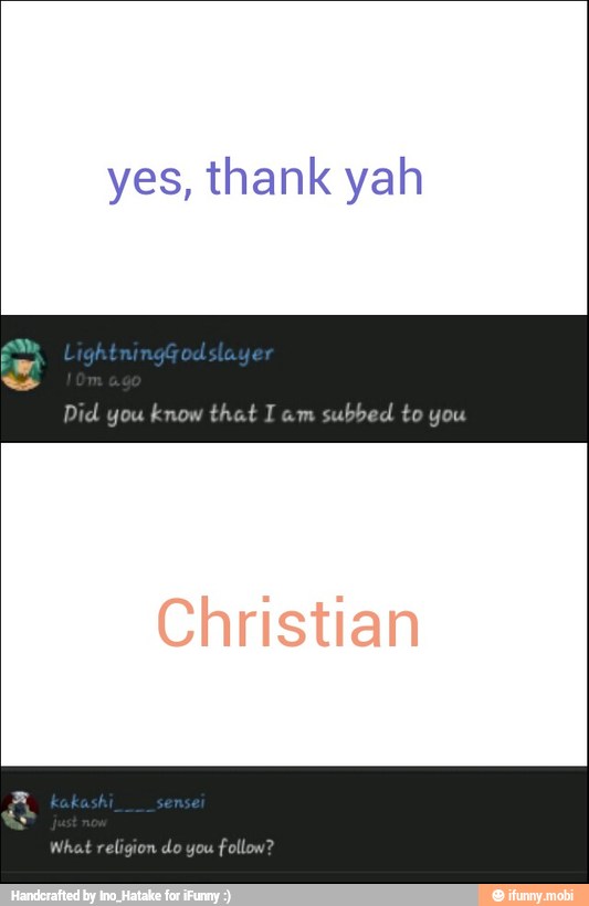 yes, thank yah