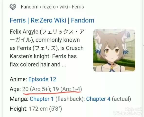 Re:Zero, Wiki
