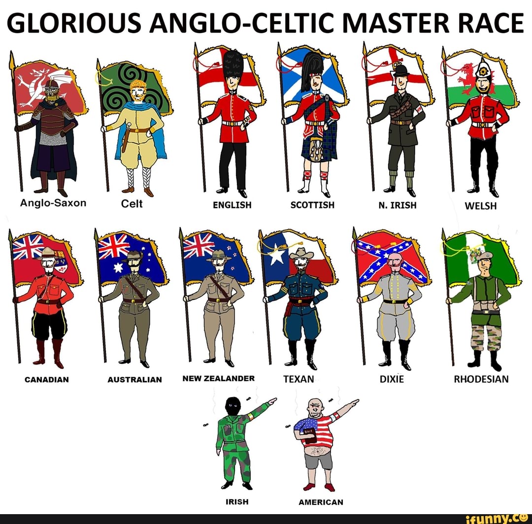 GLORIOUS ANGLOCELTIC MASTER RACE iFunny