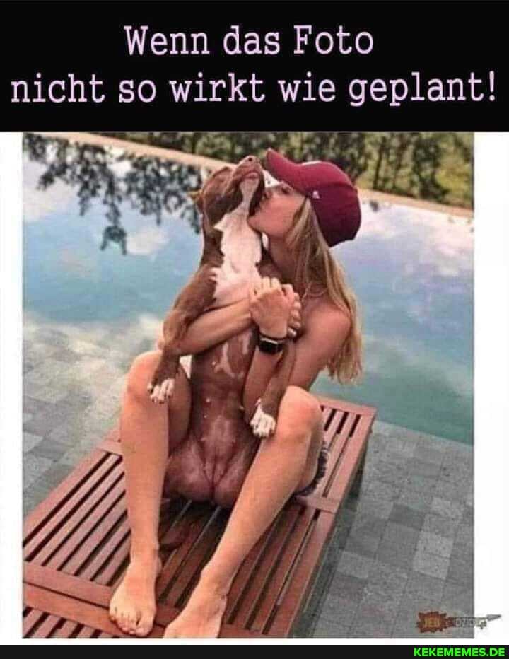 Wenn das Foto nicht so wirkt wie geplant!