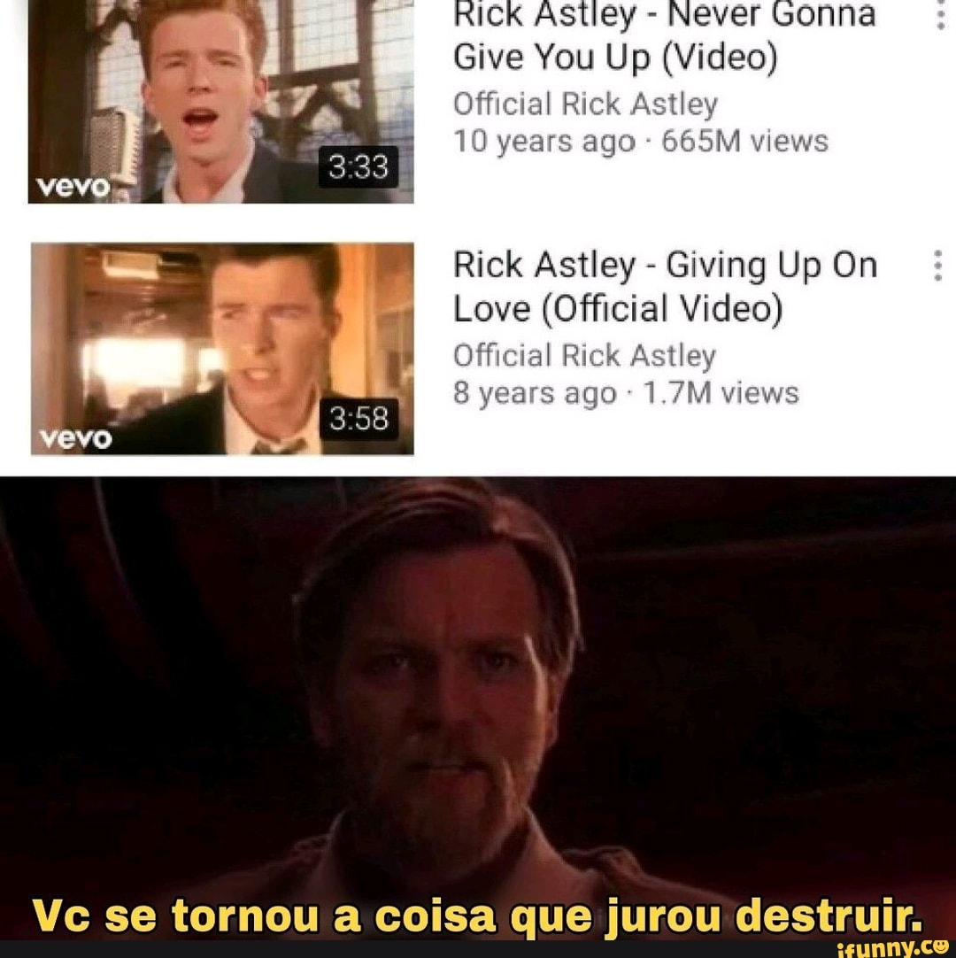 Love (Official Video)
Vc se tornou a coisa que jurou destruir.