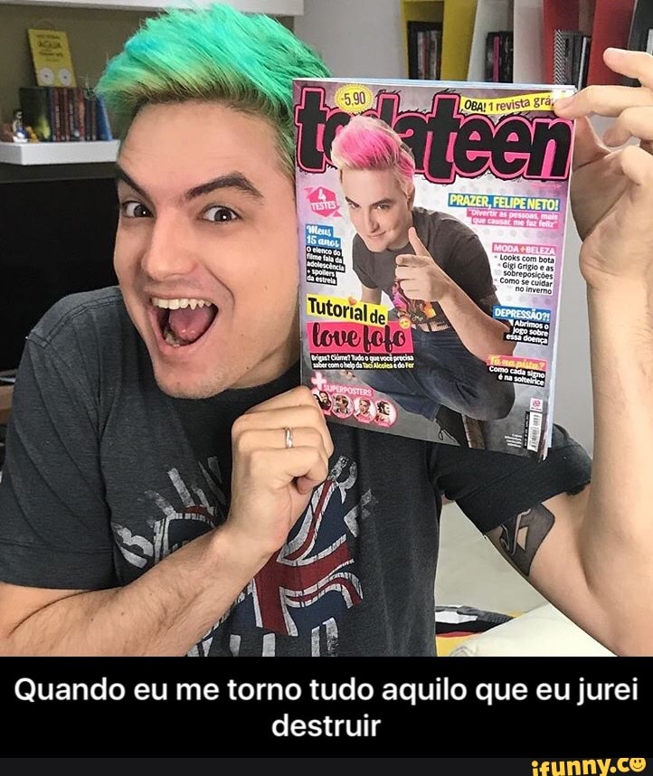 Quando eu me torno tudo aquilo que eu jurei
destruir - Quando eu me torno tudo aquilo que eu jurei destruir