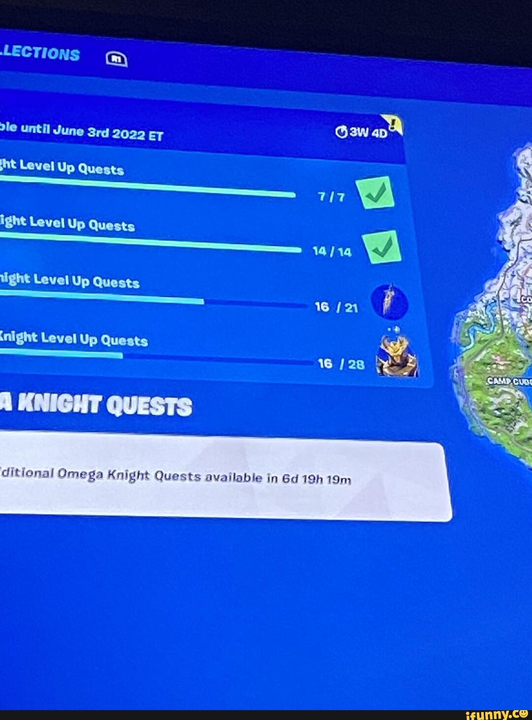 LECTIONS (m) until June 2022 ET ht Level Up Quests ight Level Up Quests light Level Up Quests