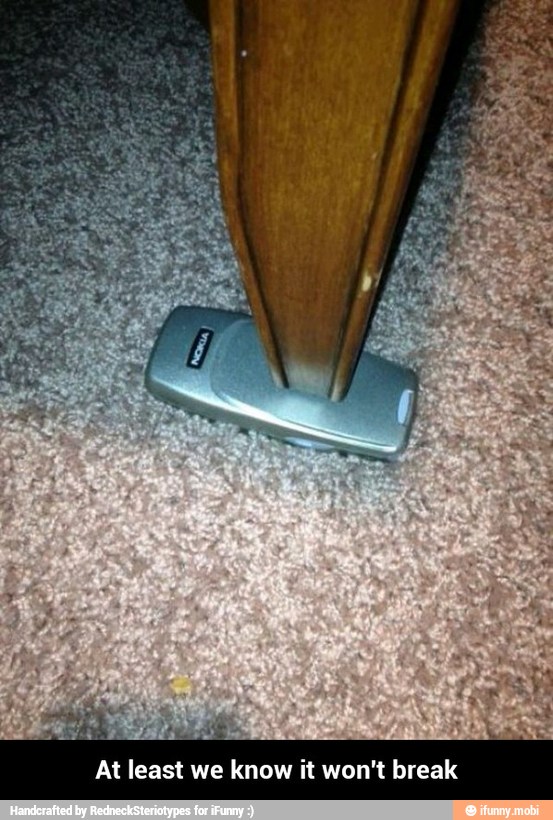 At least we know it won't break