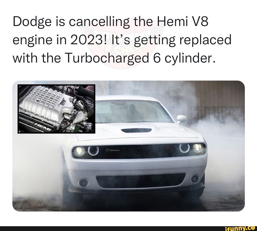 Dodge is cancelling the Hemi engine in 2023! It's getting replaced with
