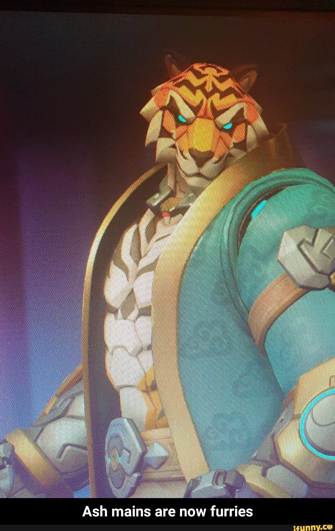 Ash mains are now furries - Ash mains are now furries