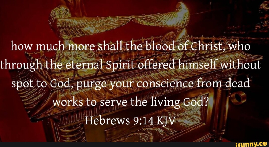 How much more shall the blood of Christ, who through the eternal Spirit offered himself without