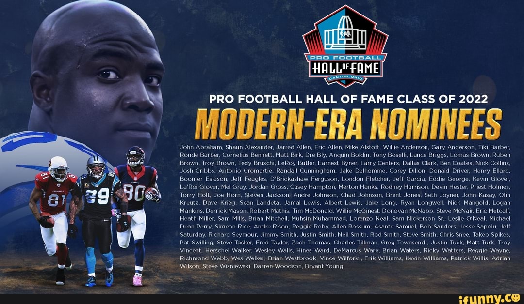 Spectacular 128 Modern-era Players Nominated For Pro Football Hall Of Fame Class Of 2026 View Collection Spectacular 128 Modern-era Players Nominated For Pro Football Hall Of Fame Class Of 2026 View Collection