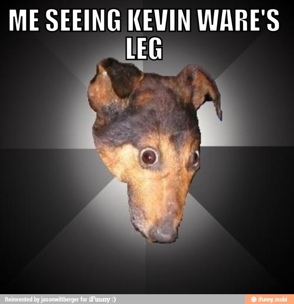 ME SEEING KEVIN WARE'S
