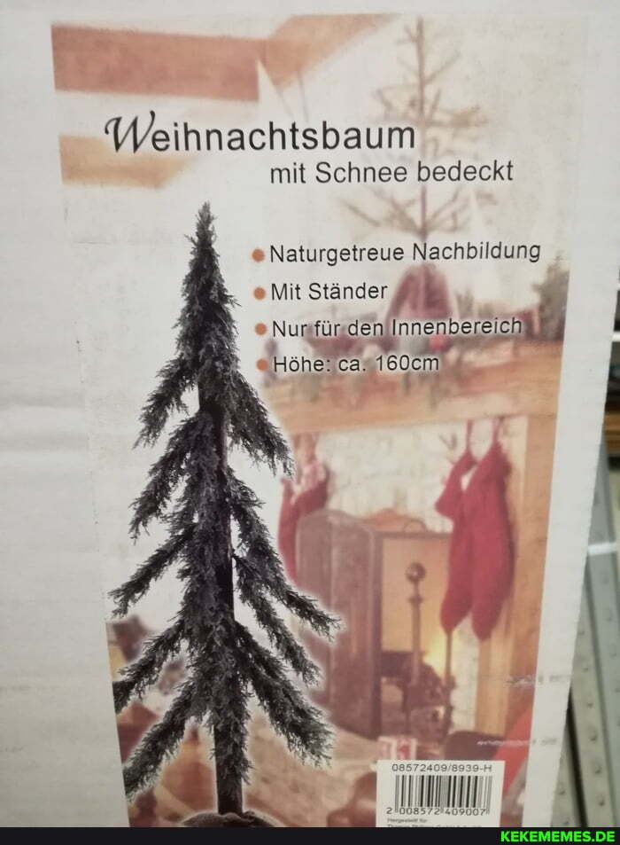 Weihnachtsbaum
mit Schnee bedeckt
Naturgetreue Nachbildung
Mit Ständer
für den Innenbereich
Höhe2cag160cm