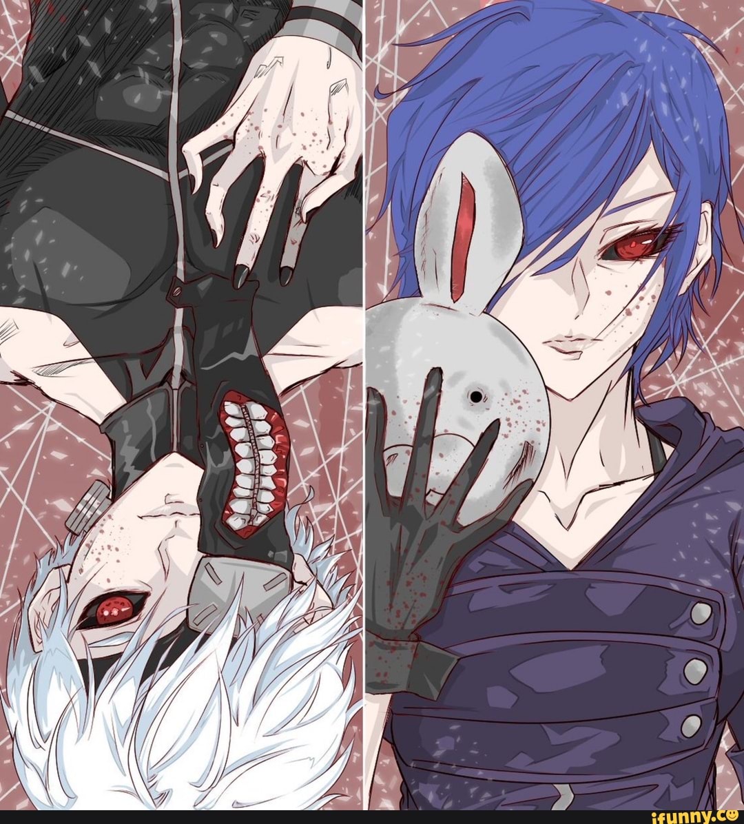 tokyoghoul, <b>touka</b>, kenkaneki.