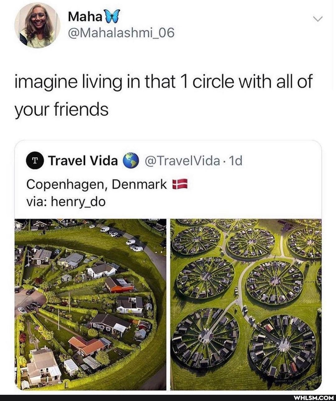 imagine living in that 1 circle with all of your friends
@ Travel Vida @ @TravelVida-
Copenhagen, Denmark ts via: henry _do
