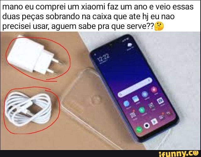 mano eu comprei um xiaomi faz um ano e veio essas
duas peças sobrando na caixa que ate hj eu nao
precisei usar, aguem sabe pra que serve?? (=