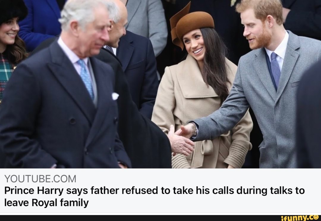 Prince Harry Says Father Refused To Take His Calls During Talks To ...