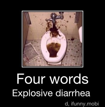 Girl Explodes Diarrhea