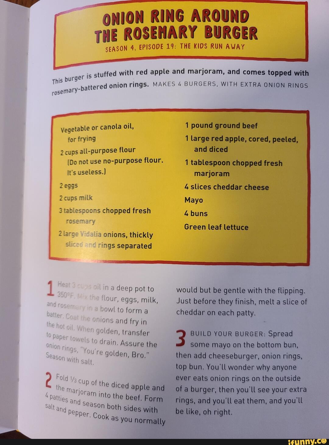 Marjoram? What in the hell is Marjoram? What... this stuff smells like