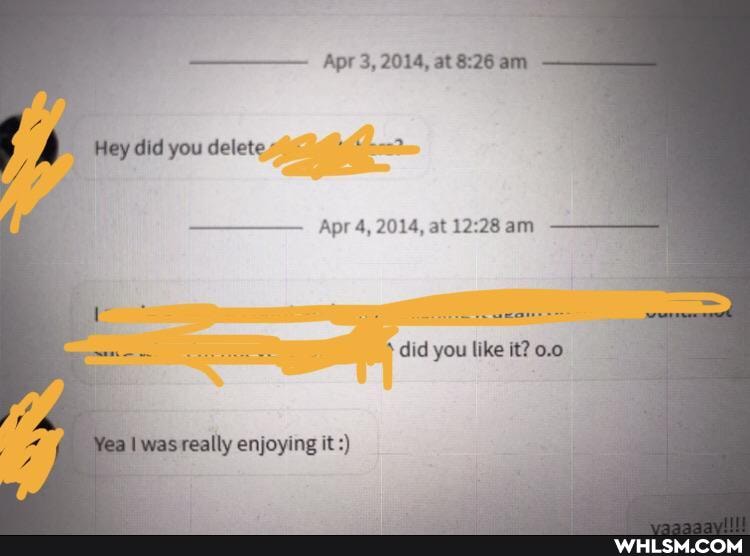 Apr 3, 2014, at am
Heydidyoudeletes
Apr 4, 2014, at am
did you like it? 0.0