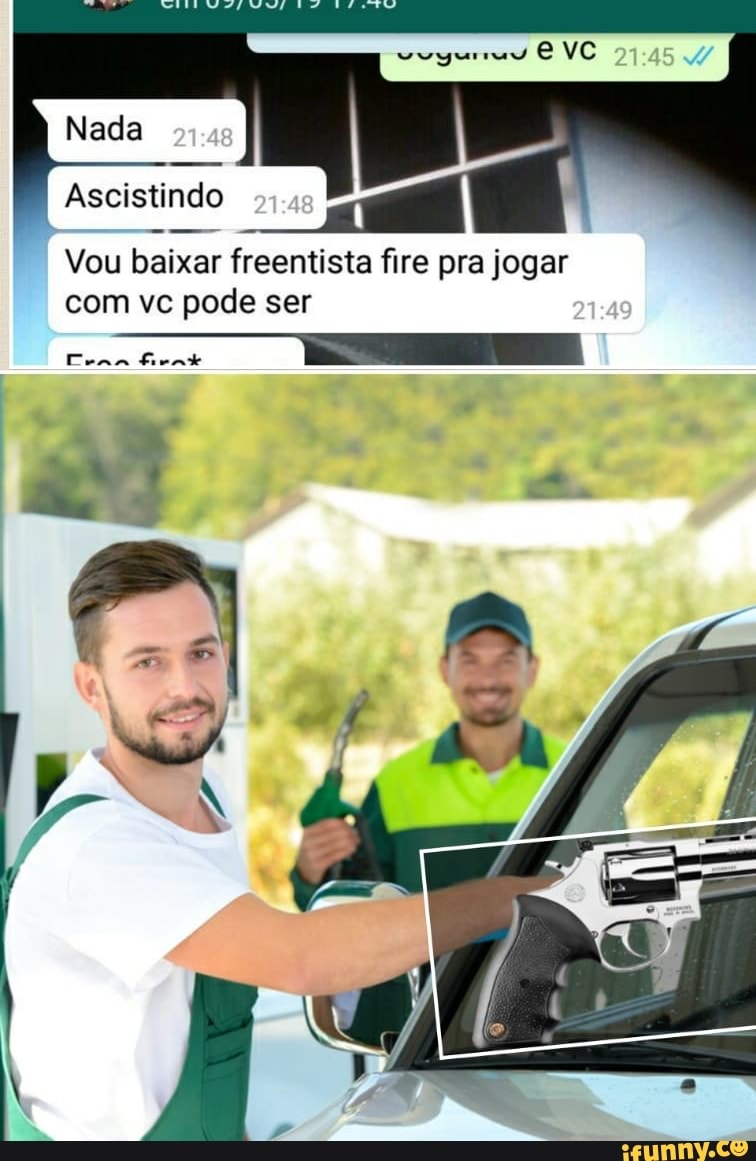 Vou baixar freentista fire pra jogar
com vc pode ser
Dean frente