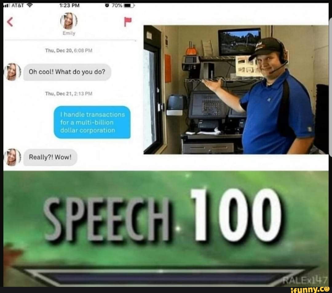 Speech 100.
