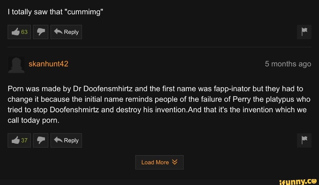Fapp Com - Skanhunt42 5 months ago Porn was made by Dr Doofensmhirtz and the ...