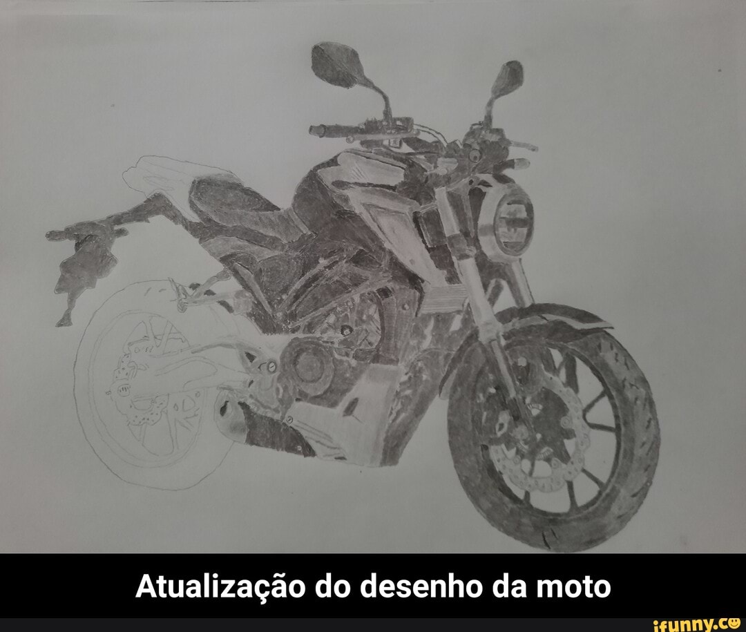 Atualização do desenho da moto - Atualização do desenho da moto