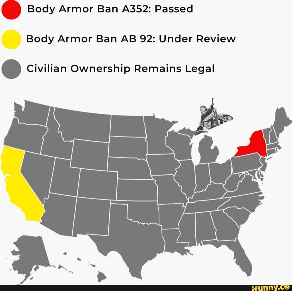 Body Armor Ban A352 Passed Body Armor Ban AB 92 Under Review Civilian