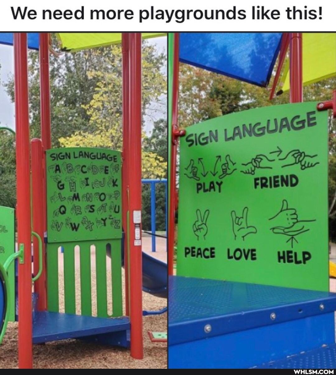 We need more playgrounds like this!
