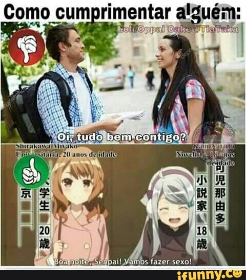Como cumprimentar alguém:
2
É
Be ret I