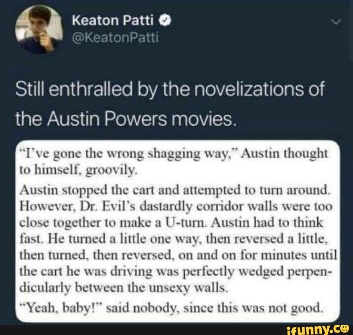 Word Nerds Keaton Patti Still Enthralled By The Novelizations Of 