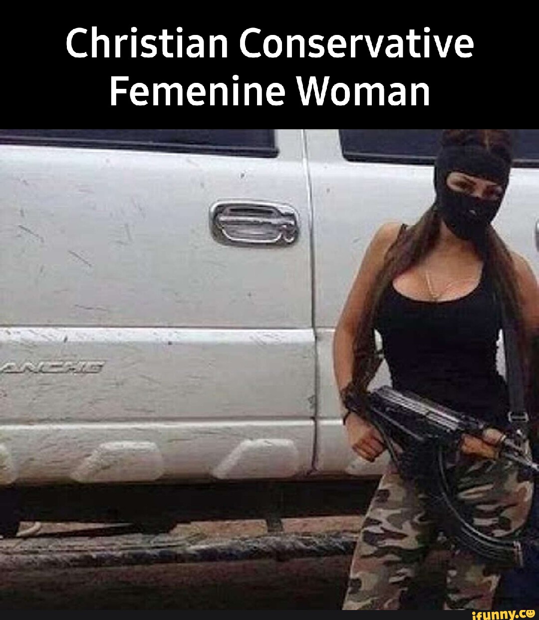 Christian Conservative Femenine Woman 