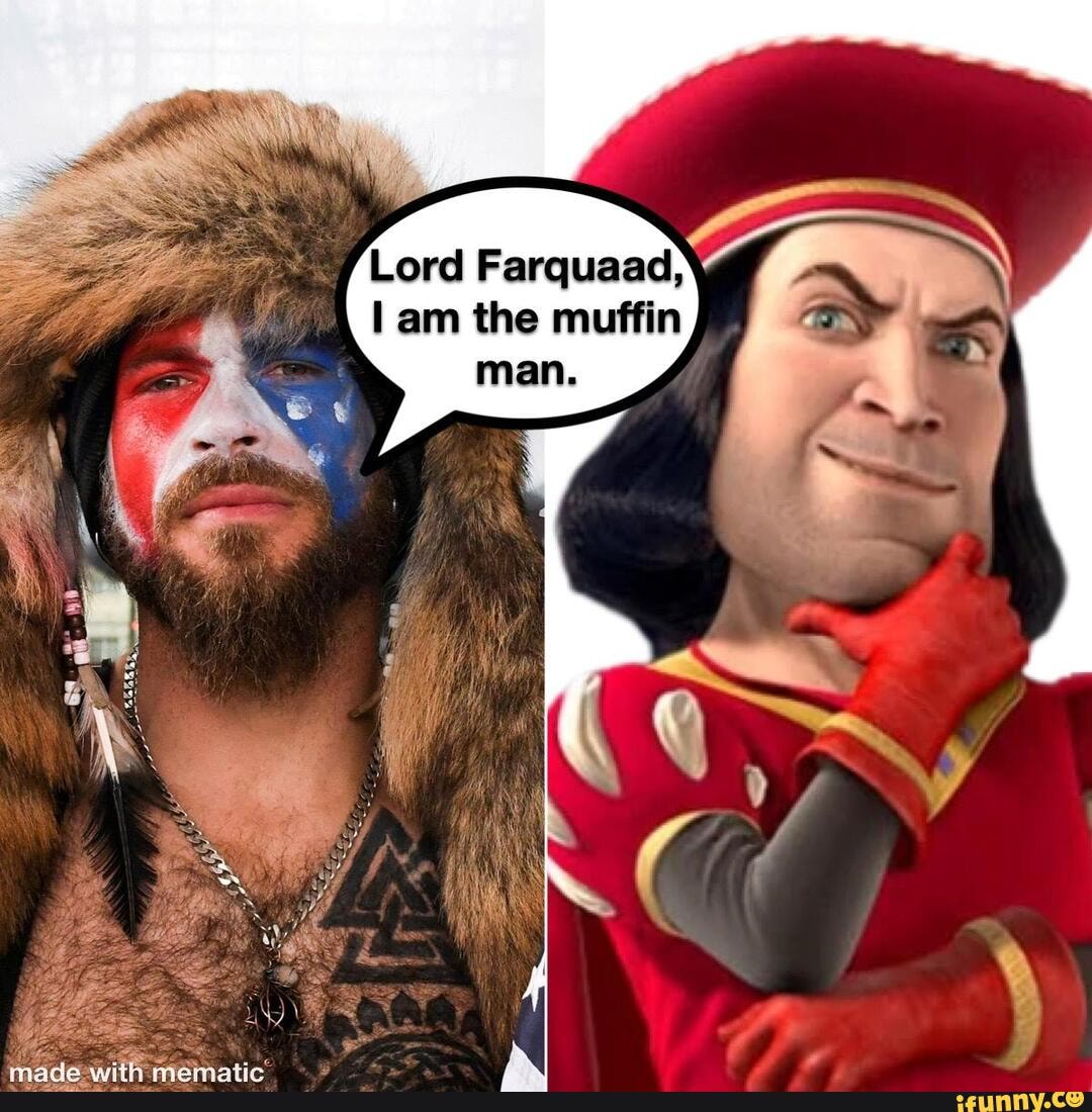 Shaman discovered his true self at the Insurrection. Lord Farquaad