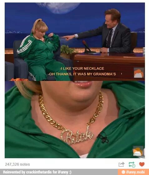 4 LIKE YOUR NECKL
OH THANKS, IT WAS MY GRANDMA'S