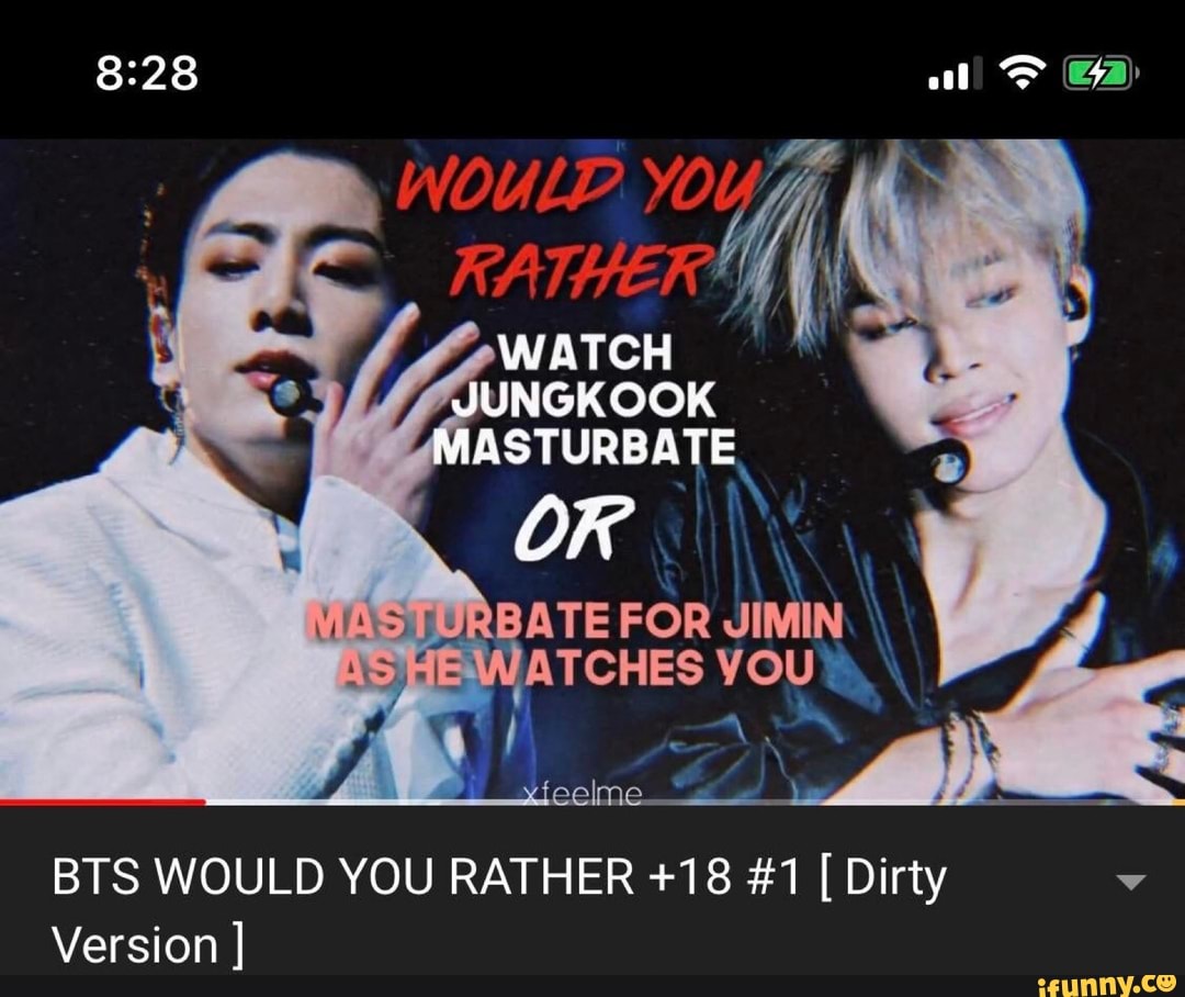 Would You Rather BTS EDITION [pt. 1]