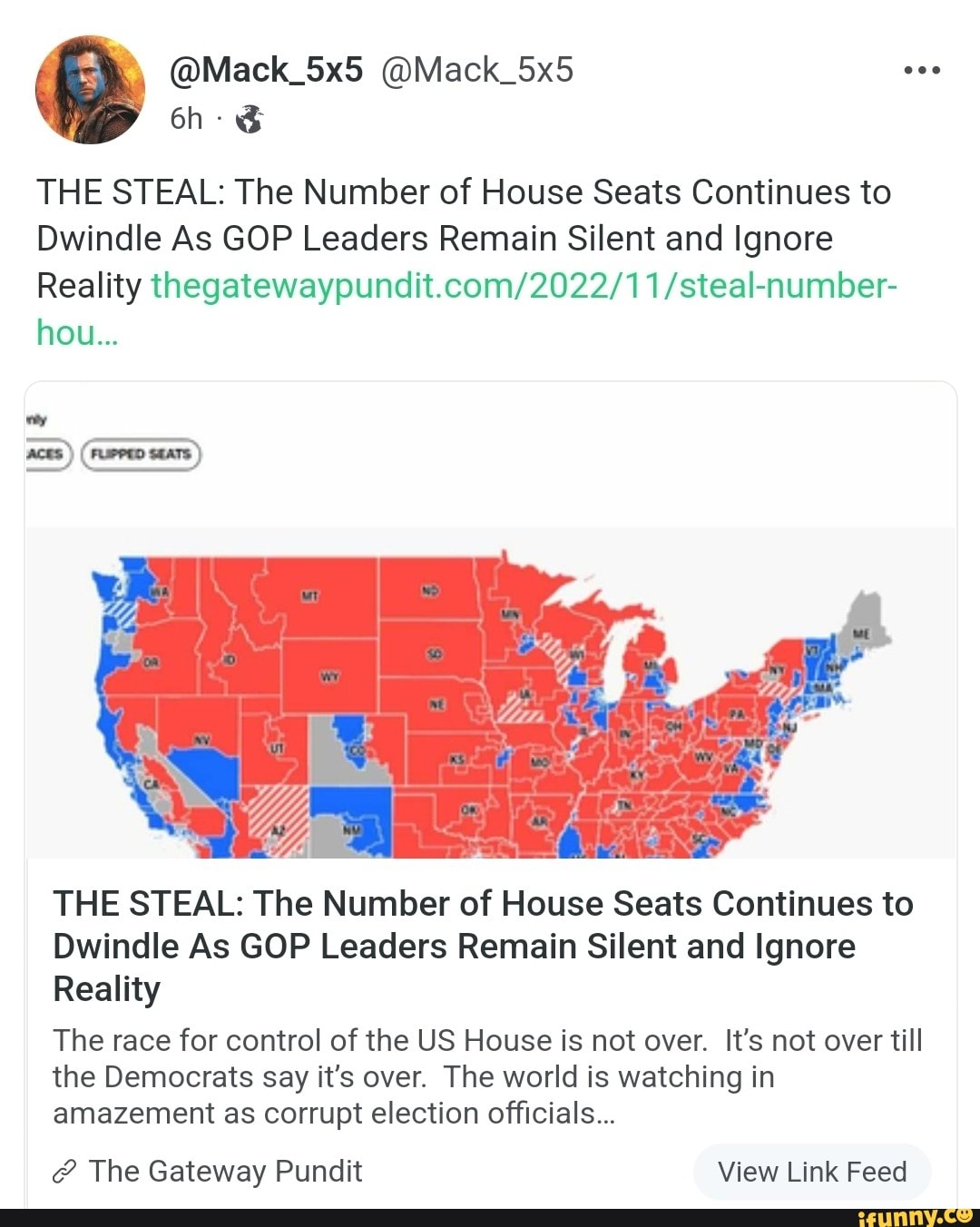 Mack THE STEAL The Number of House Seats Continues to Dwindle As GOP