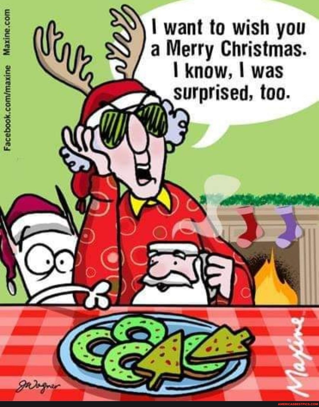 I want to wish you a Merry Christmas.
I know, I was surprised, too.
af