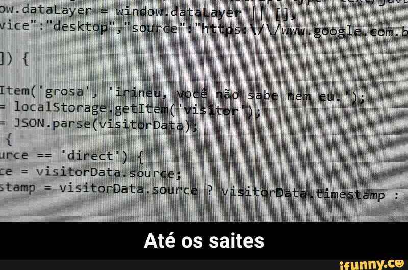 Cansado pu cio
Até os
saites - Até os saites