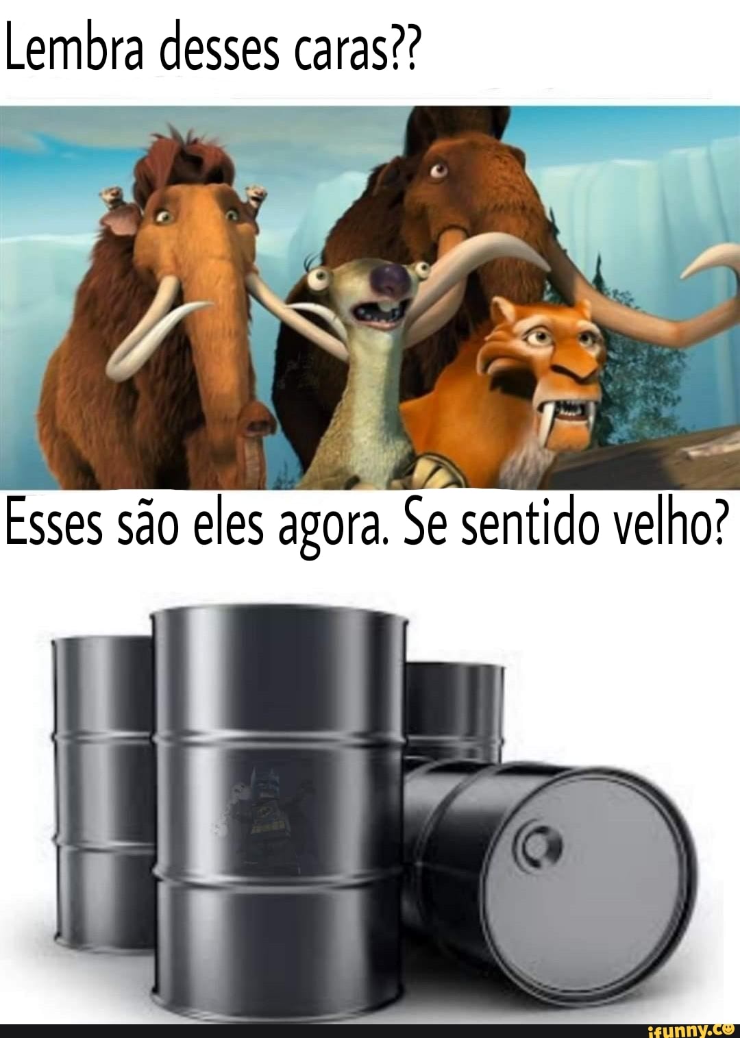 Lembra desses caras??
LA
Esses são eles agora. Se sentido velho?